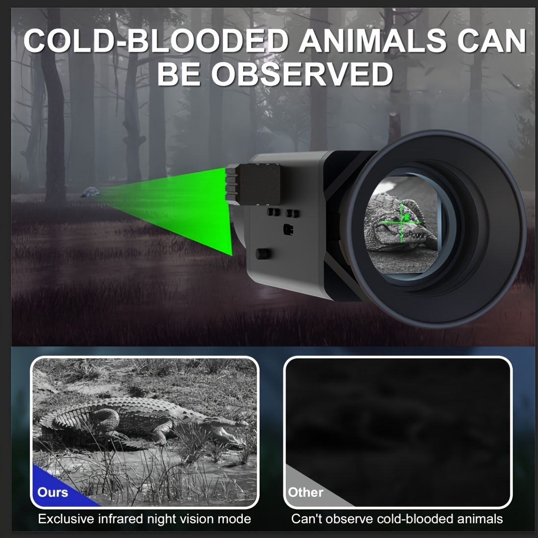 Night Vision Thermal Infrared Imaging Technology 4k Hd Thermal