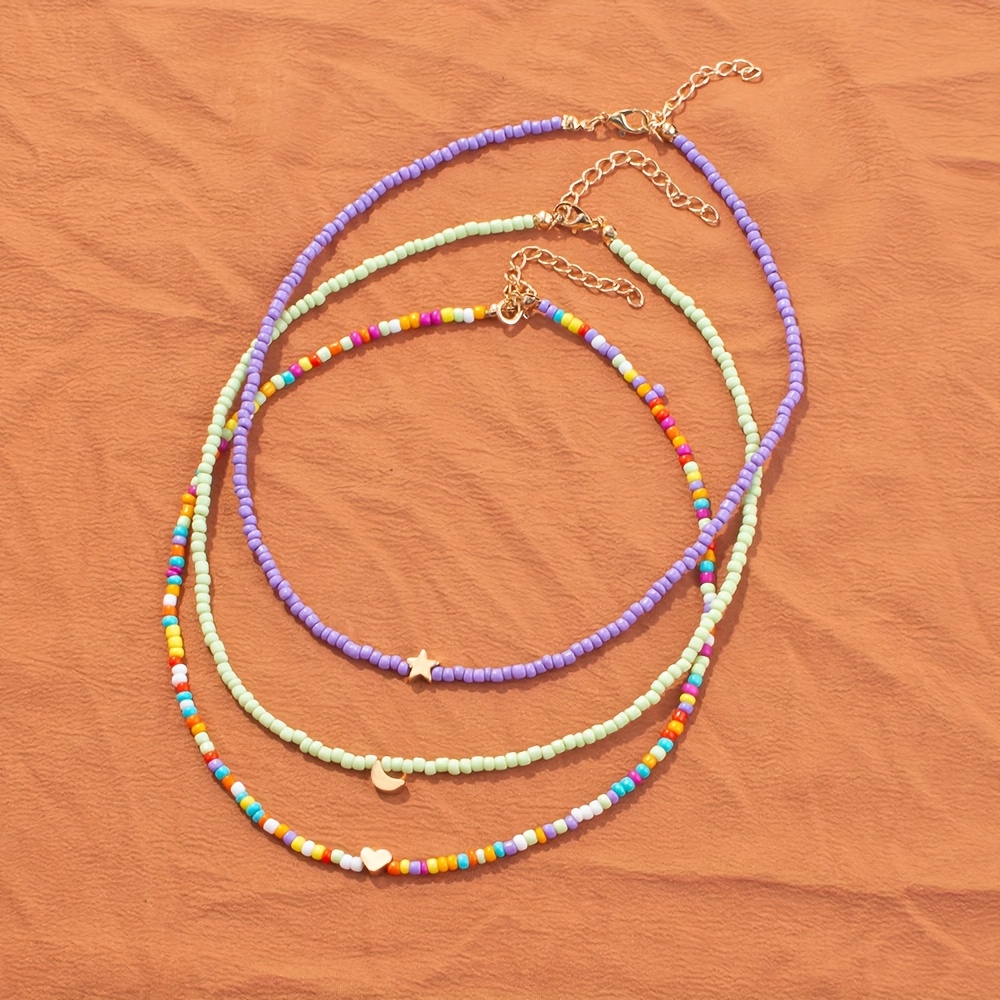3pcs/set Bohemian Style Necklace Set