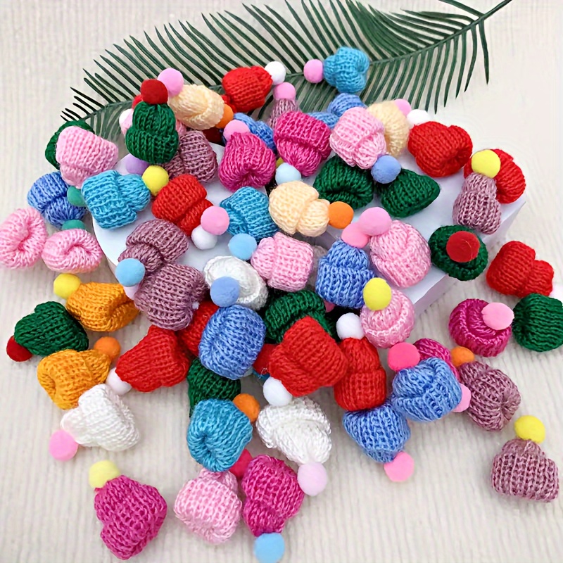 

15pcs Knitted Christmas Ornaments - Diy Accessories For Decor, No , Non-electric