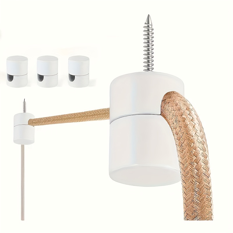 TEMU 3pcs Ceiling Hangers (without Screws), Hanging Hooks, Ceiling Lamp Hangers, Ceiling Lamp Hooks, Modern Ceiling Lamp Hooks
