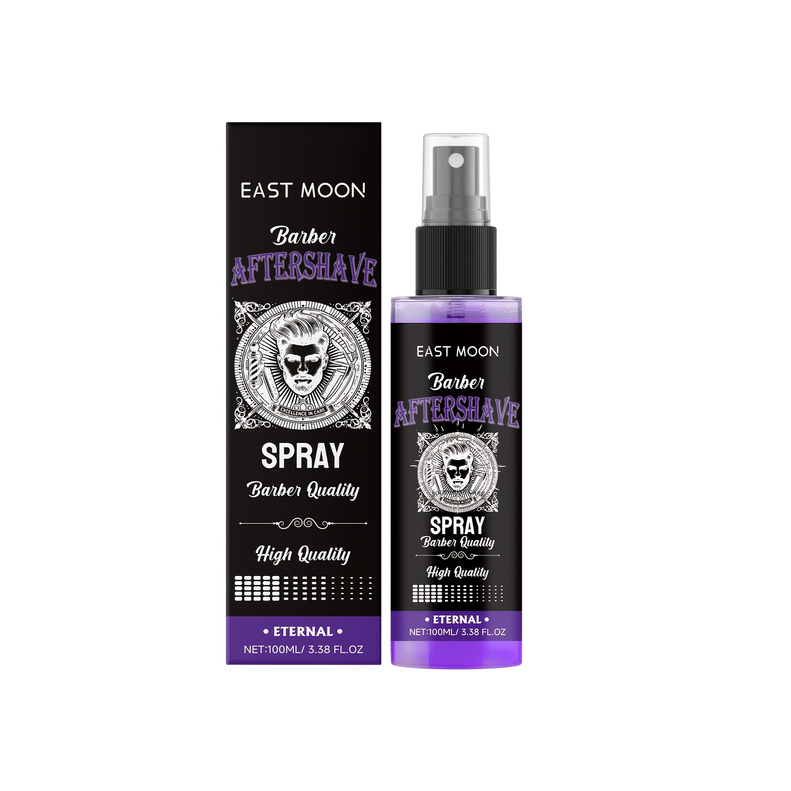 Image of East 's After Shave Fragrance Spray, Barber Quality, , Post-shaving Discomfort, Refreshing Moisturizing Spray, 100ml/3.38fl.oz