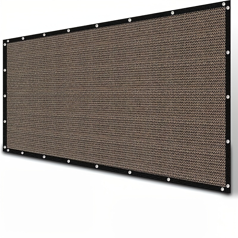 TEMU Filet d'ombrage robuste ourlé : Universel pour terrasse et camping-car, protecteur des yeux et durable, répond facilement aux besoins d'ombrage