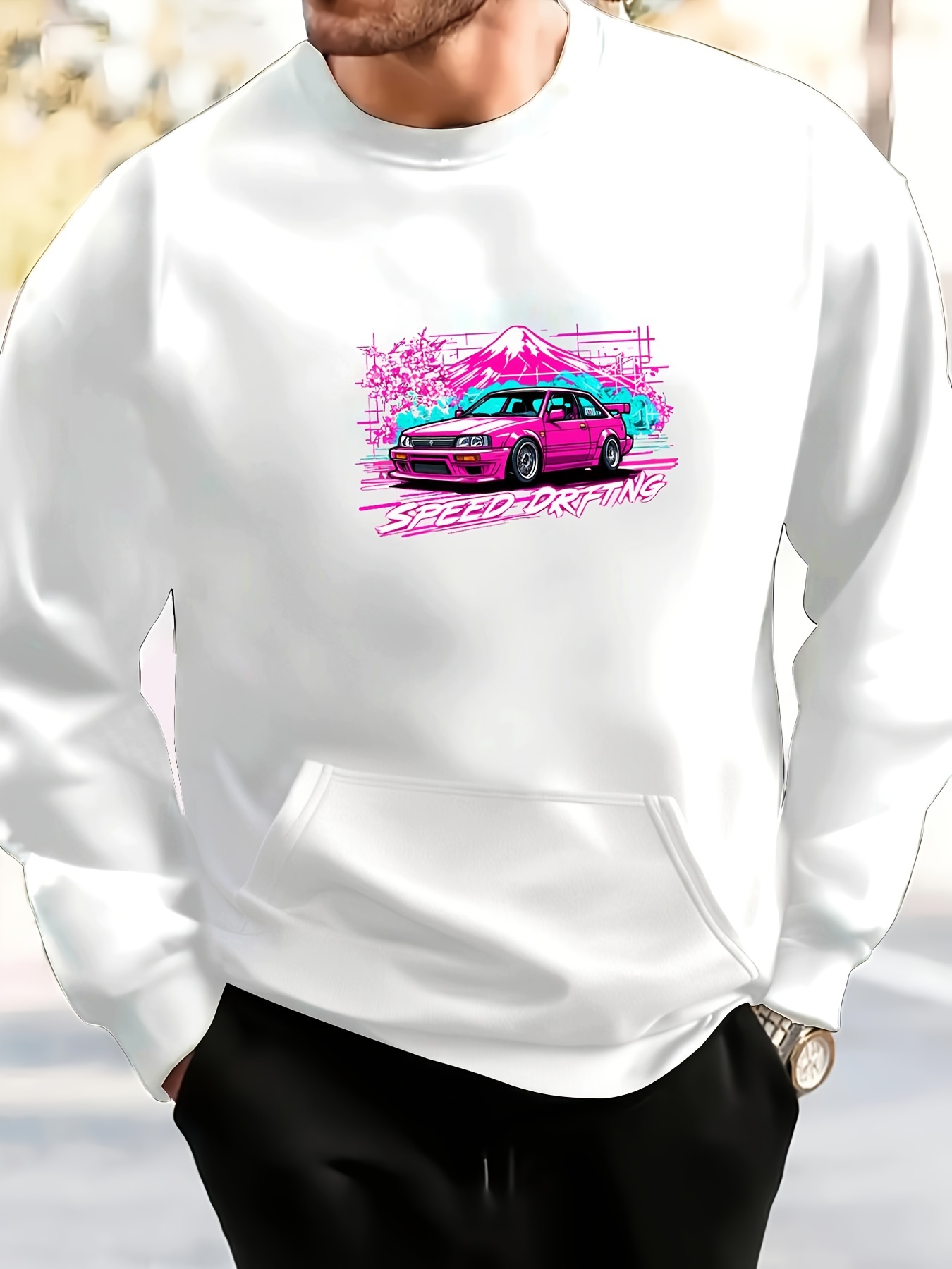 men's tokyo speed drifting graphic sweatshirt retro Temu Australia