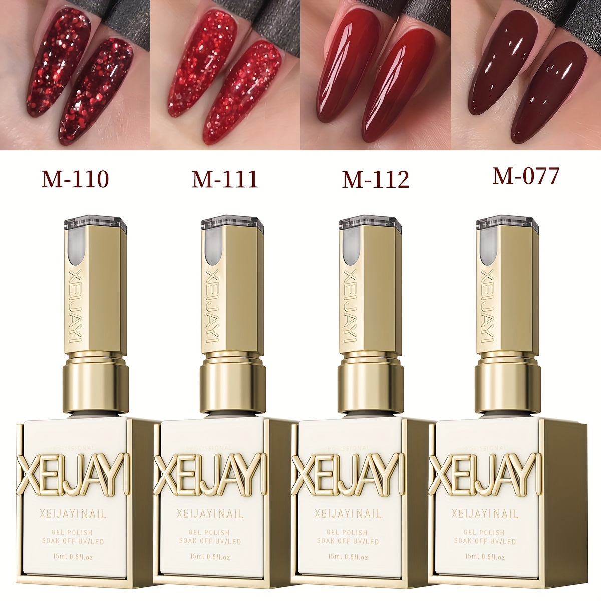 Image of 15ml New Popular Nail Gel Semi Permanent Nail Art Soaking Led Nail Salon Diy Nail Salon Gel