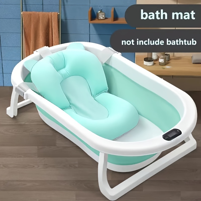 baby bath seat cushion bath  ck   non slip bath mat for toddlers bath net bathtub mat great christmas halloween thanksgiving day gift new years gift