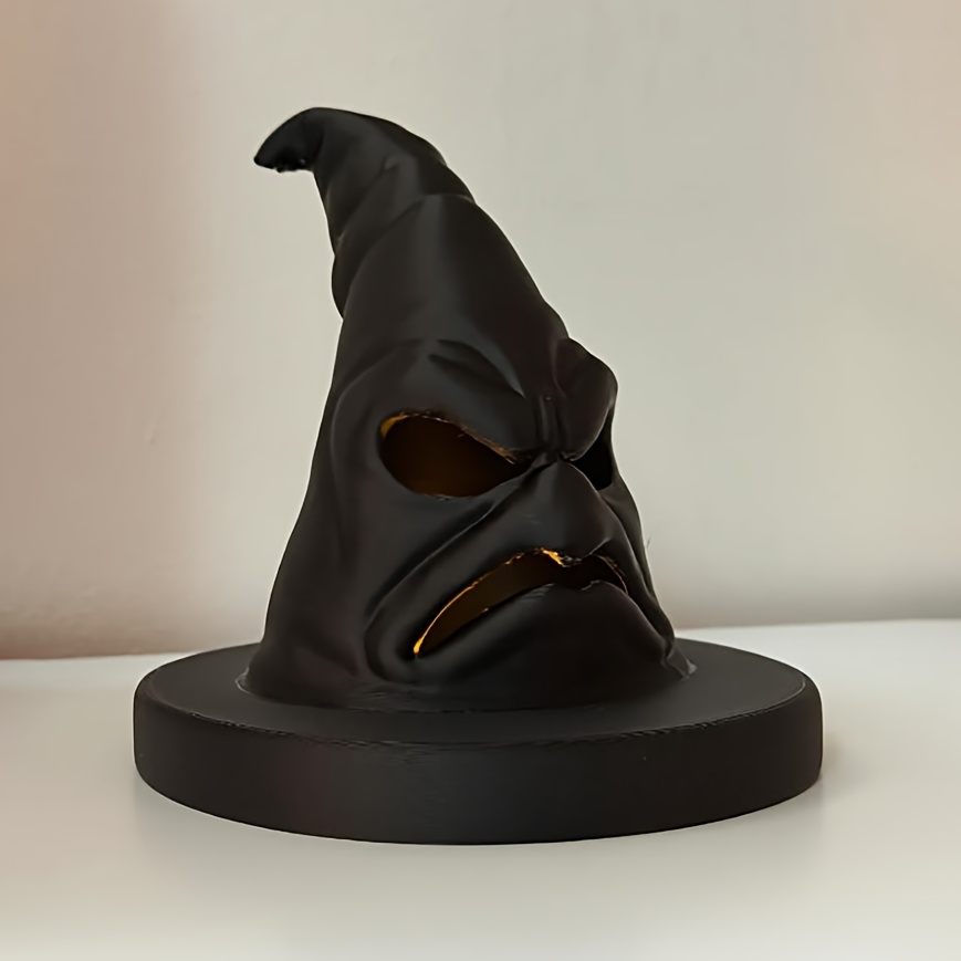 TEMU Tea Light Candle Holder - Halloween Witch Hat, Halloween Home Decor, Candle Holder Only - Led Light Not Included