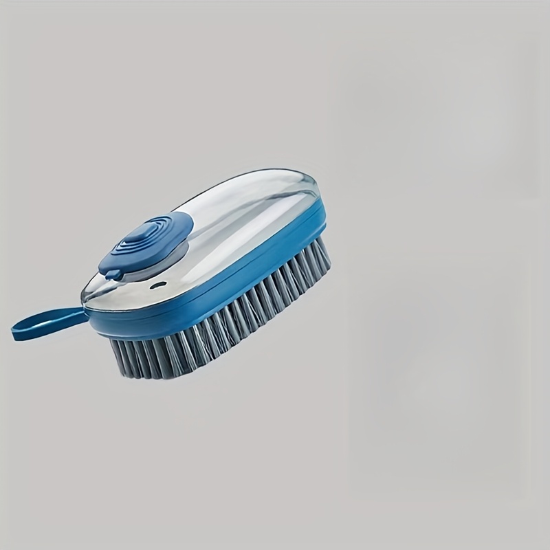 TEMU 1pc Multifunctional Liquid Cleaning Brush, Cleaning Tool Soft Hair Cleaning Brush, Clothes, Hats, Shoes Brush, Automatic Liquid Addition