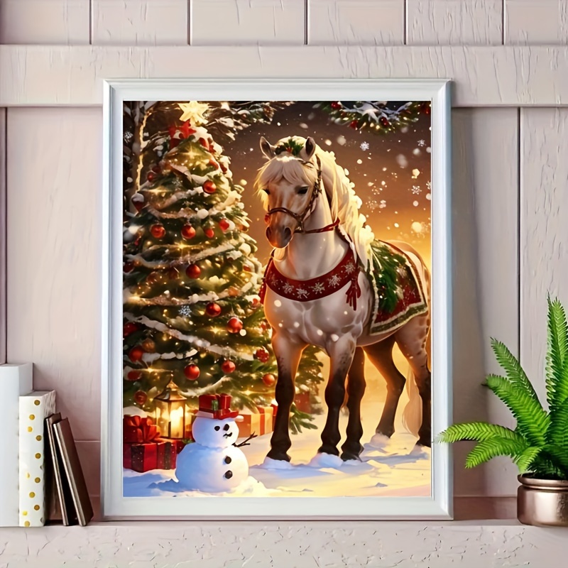 

Art " By Christmas Tree" 2024 5d Diy Kit Art Decoration