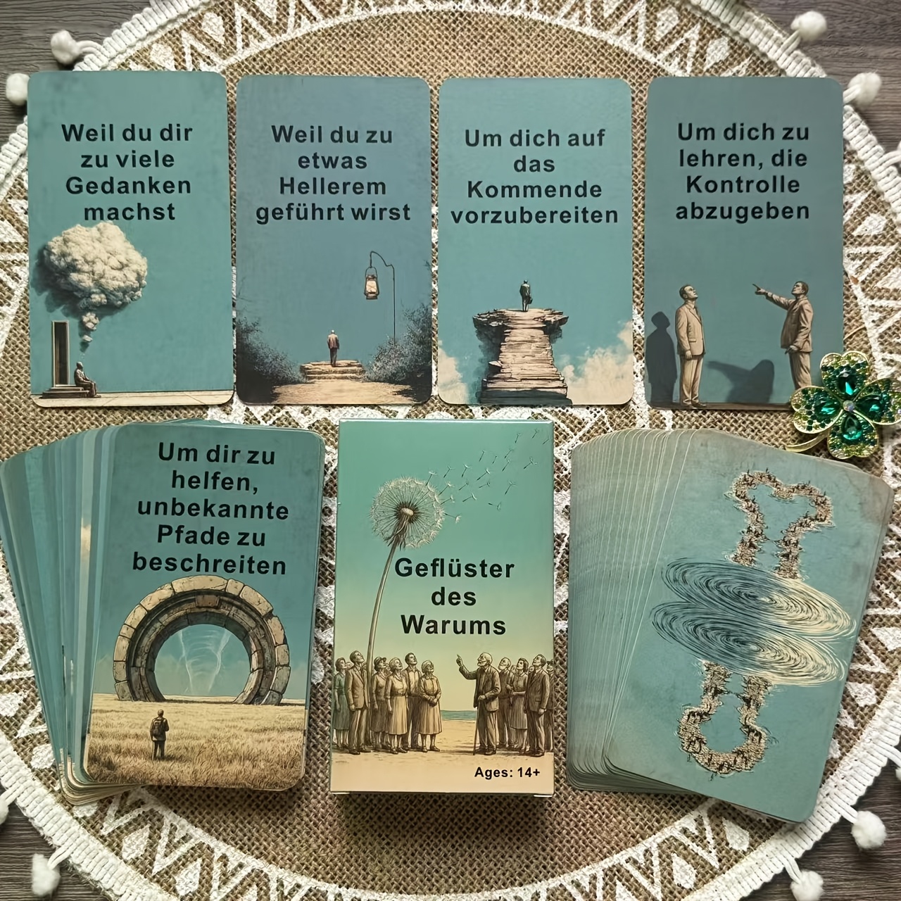 Image of German Cards, , 56 Cards, Personal Guidance And , Suitable For Beginners And Professionals, , Fortune-telling Toys, Personal Collectible Cards