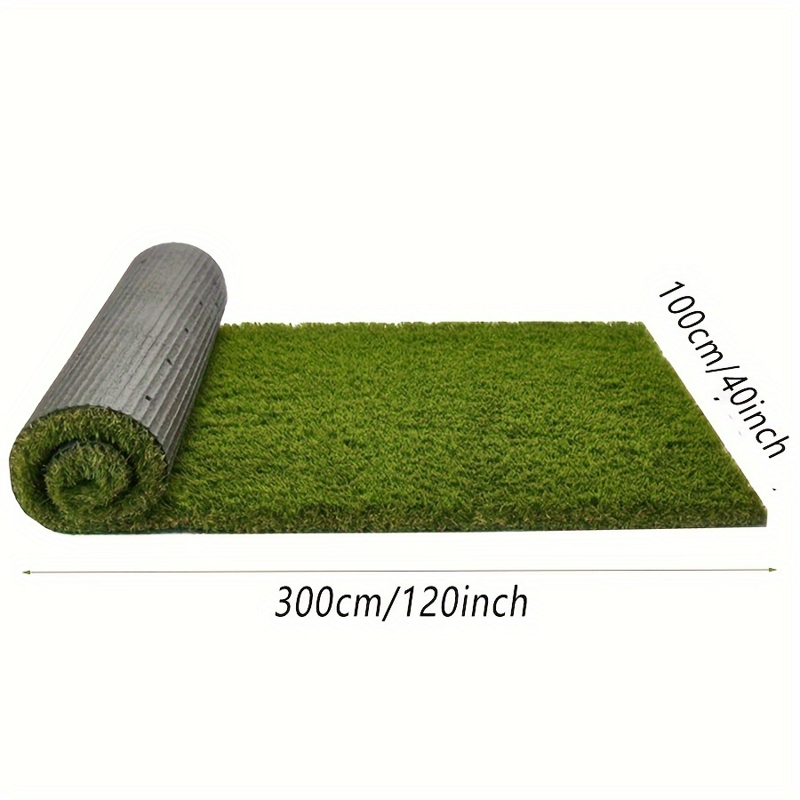 Petgrow Customized Sizes Artificial Grass Turf 3FTX10FT(30 Square Ft) - Indoor Outdoor Garden Lawn Landscape Balcony Synthetic Turf Mat - Thick Fake