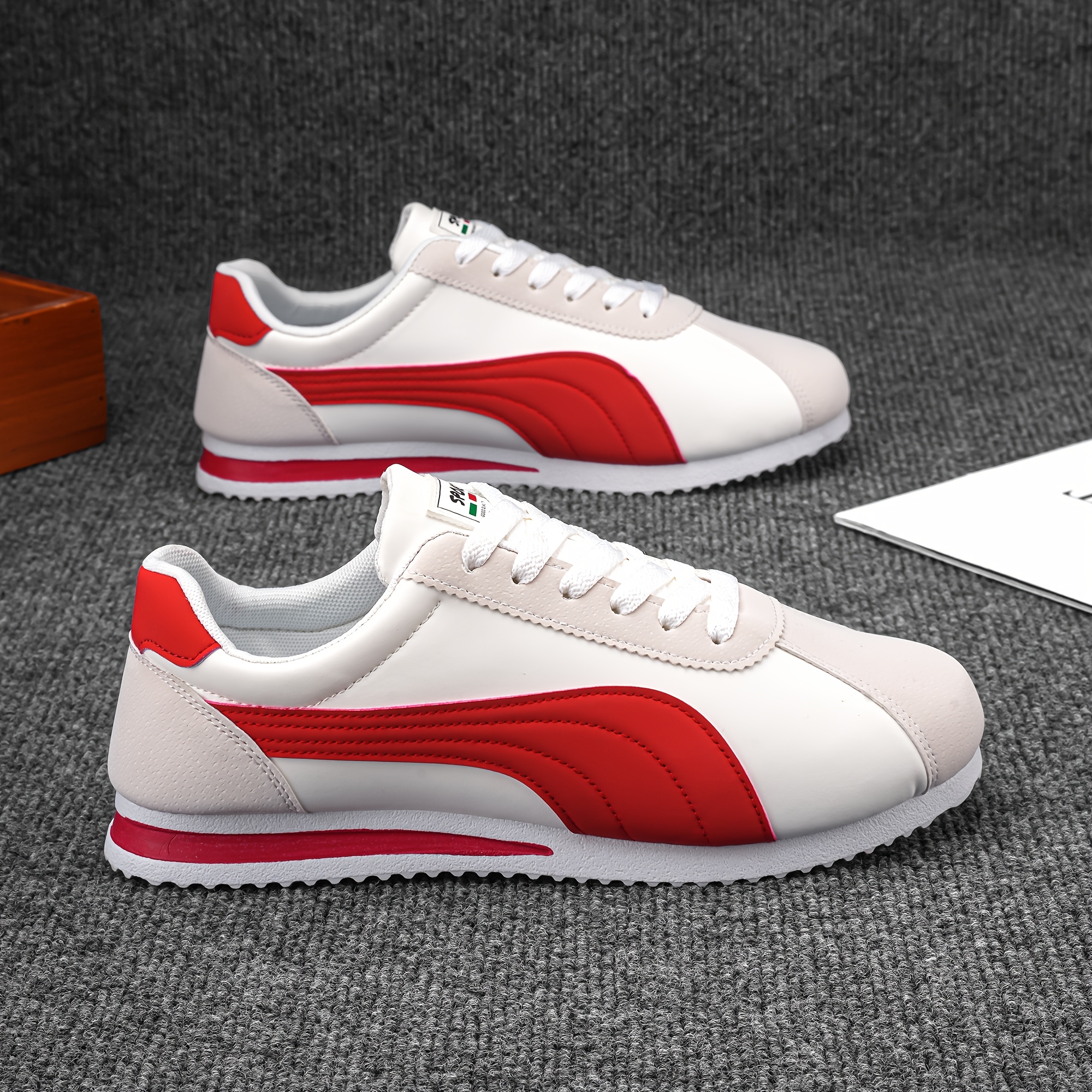 [Baskets] Chaussures de skate décontractées pour hommes, 1 paire de chaussures de course toutes puissances pour hommes