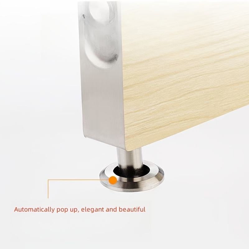 2pcs Stainless Steel Up-Down Plug Dust Cover Cylinder