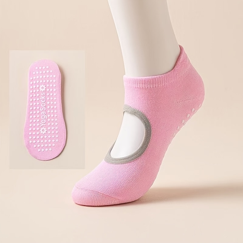 TEMU Calzini da Donna Professionali Antiscivolo con Suola in , 9 - Traforati con Schienale , Traspiranti e Traspiranti, Assorbi Sudore, Adatti per