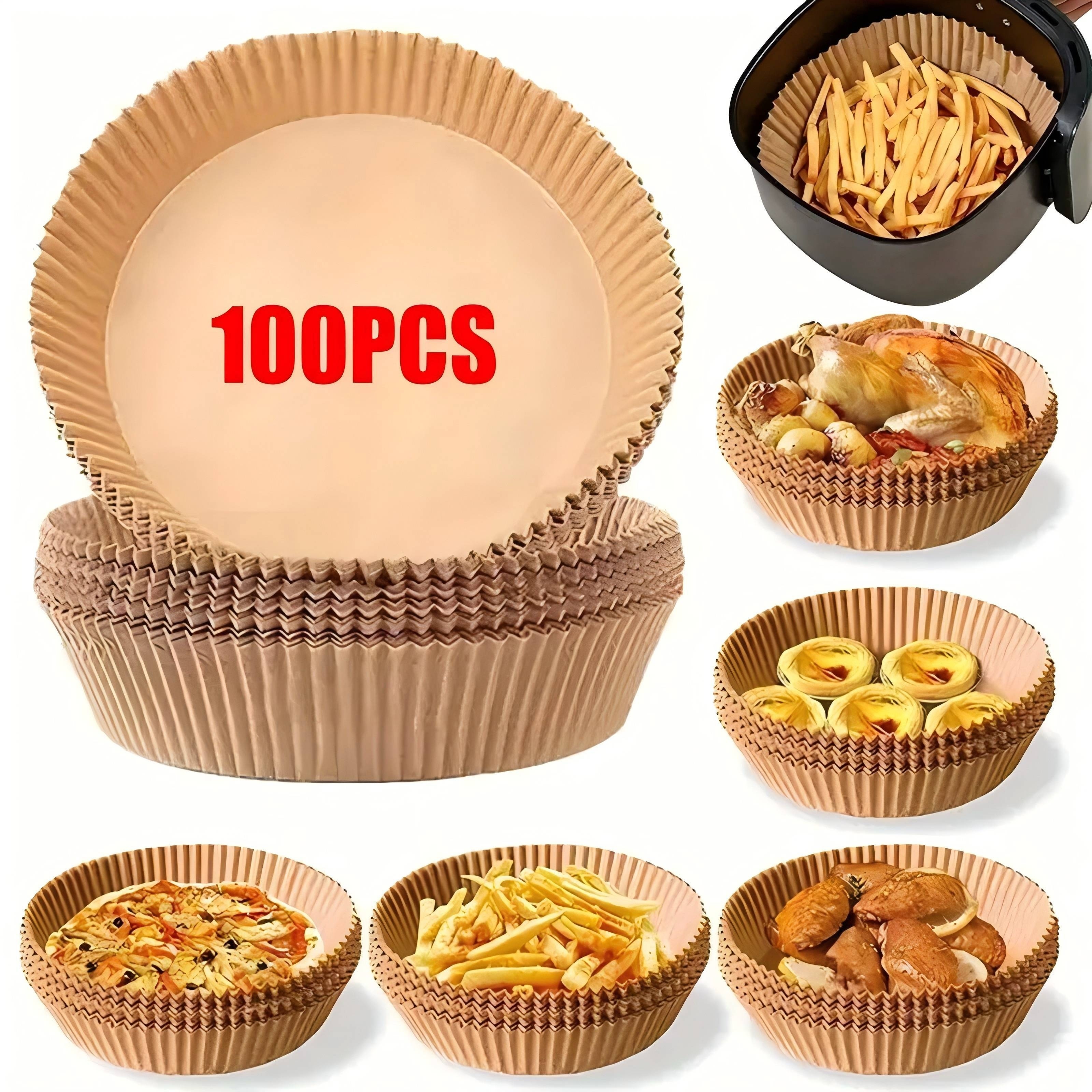 

Disposable Round Air Fryer Liners, Air Fryer Paper, Oil-free Cooking, To Cook