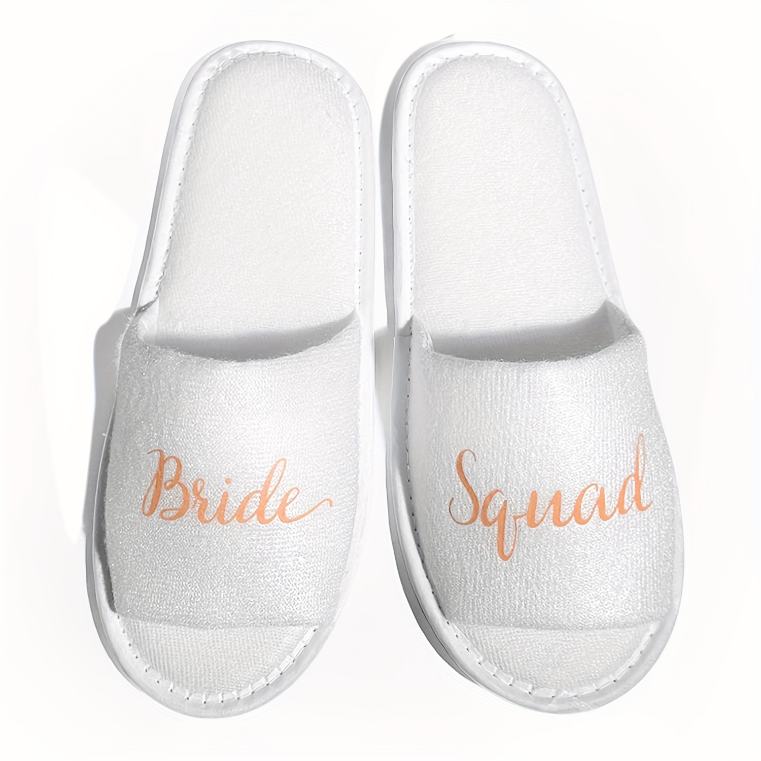 bridal party slippers set open toe lightweight soft sole Temu