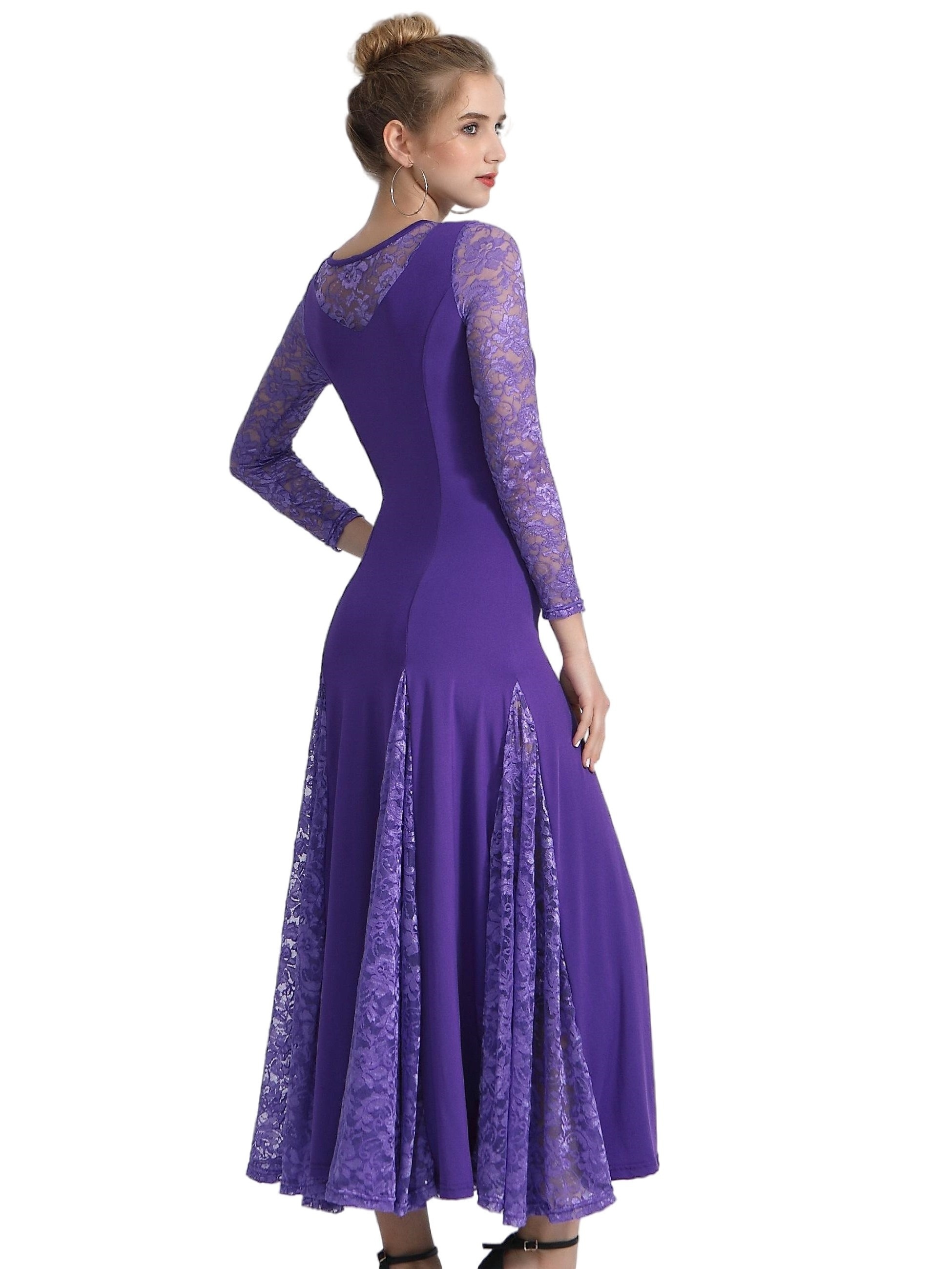 knee length dresses for ladies Vivid Valentine Red Ballroom Dress