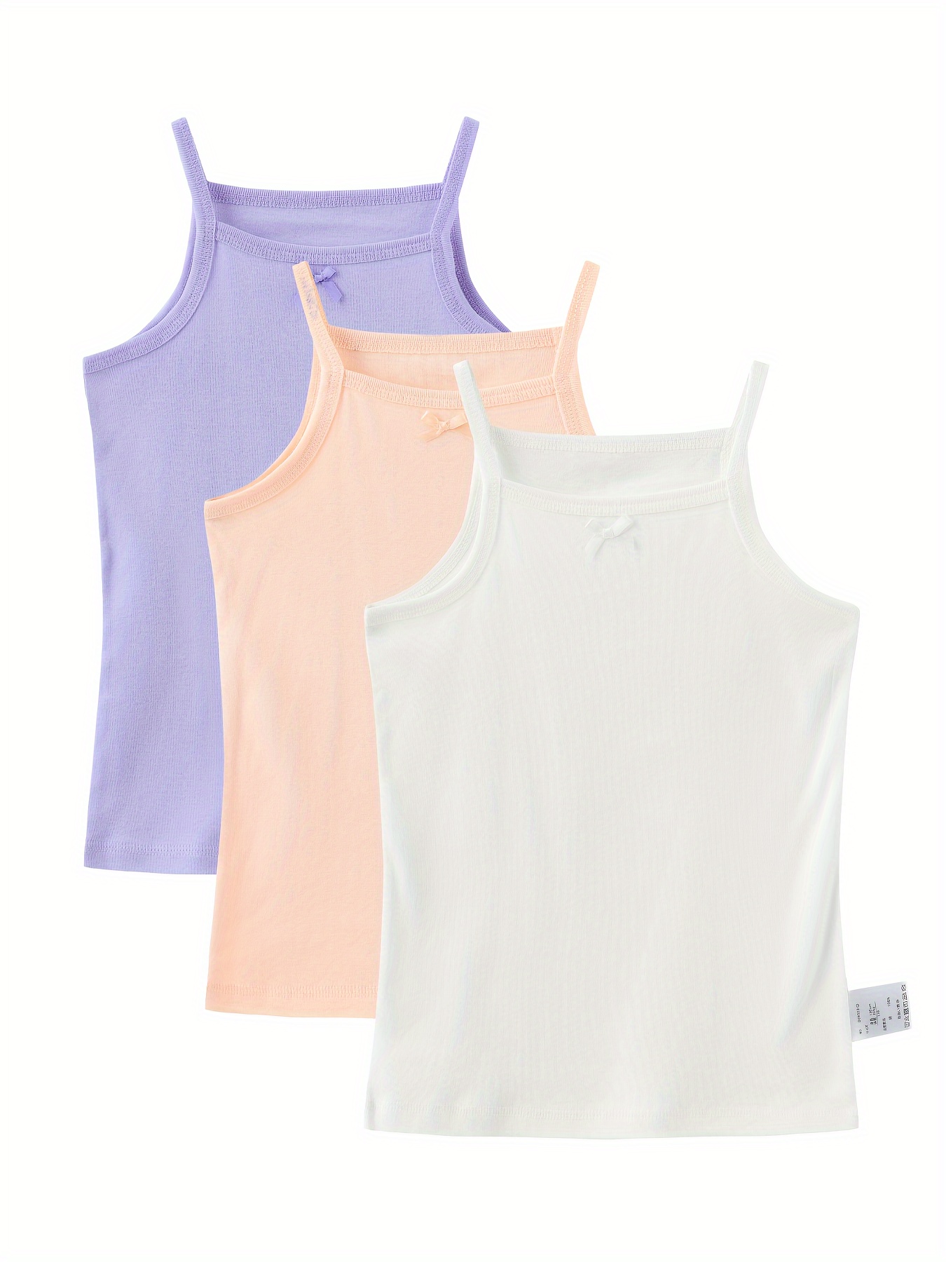Women's Cotton Camisoles,Soft &Comfy Cami Undershirt Sleeveless Lace Neck  Tank Tops 2-Pack(XS,Purple) at  Women's Clothing store