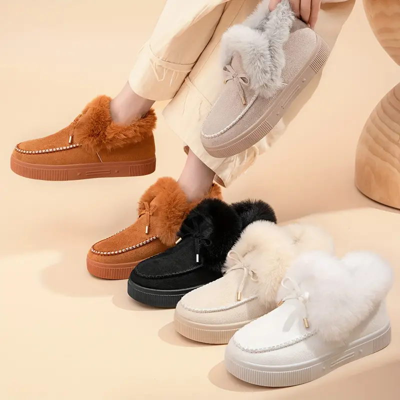 winter women dress shoes Oyedens Womens Dress Oxfords Slip on Ankle Booties Fashion Leather Pointed Toe Stacked Mid Heel Office Work Short Dressy Boots Winter Fall Shoes for