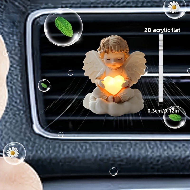 2D Flat, 2pcs with love angel