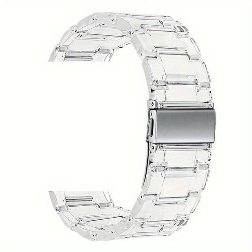 20mm 22mm resin strap for samsung galaxy watch 5 pro 4 classic 46mm active 2 40 44mm gear s3 2e 3 pro
