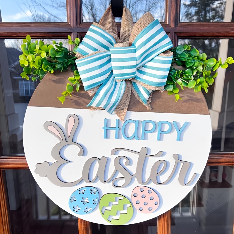 

Easter 3d Door Hanging | Front Door Decoration | Easter Front Door Wreath | Spring Door Hanging