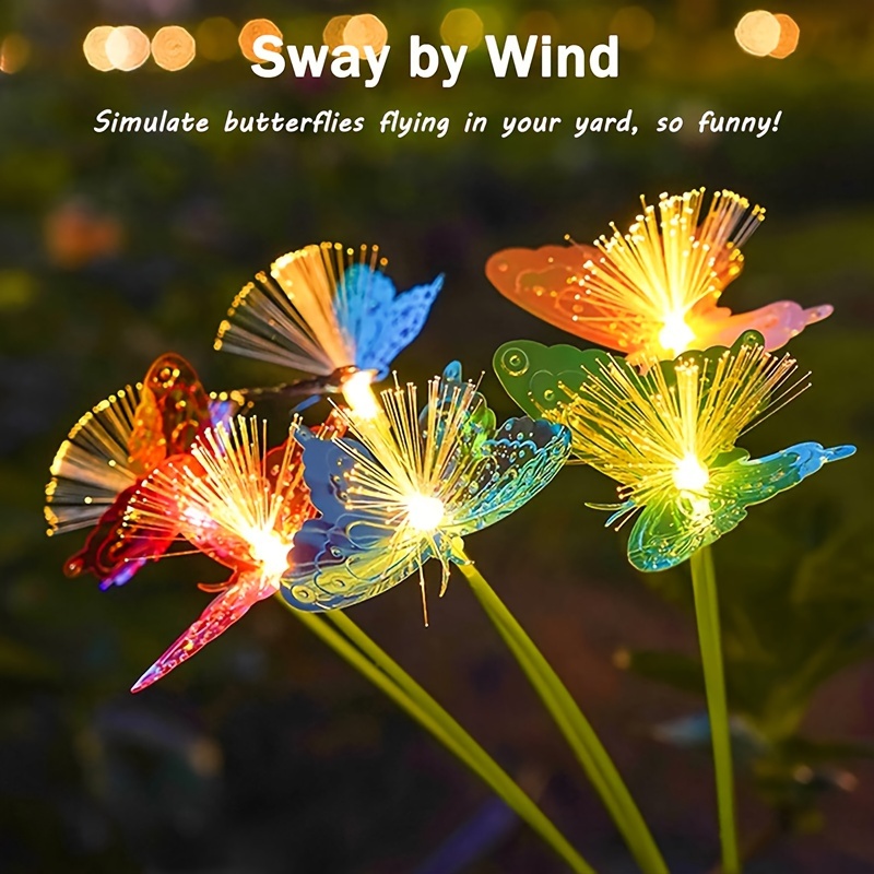 solar lights outdoor decor smart sensor with auto brightness garden   patio lighting   gift Product details 4