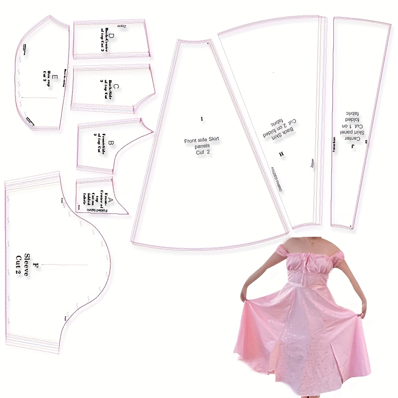 Printable Dress Patterns Free Free Printable Barbie Clothes Sewing - Main Image