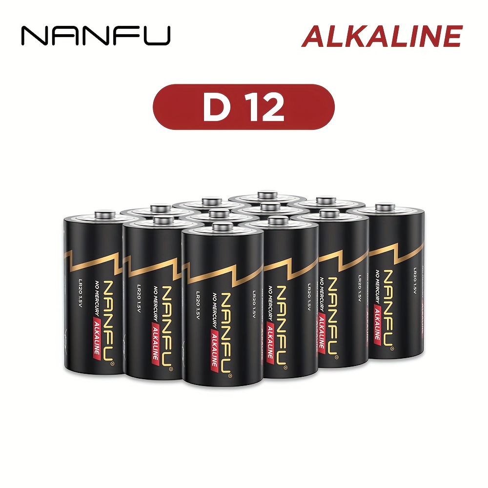TEMU Nanfu Or Batteries 1.5v Non-rechargeable Single Use(halloween Fall, Christmas Decorations)