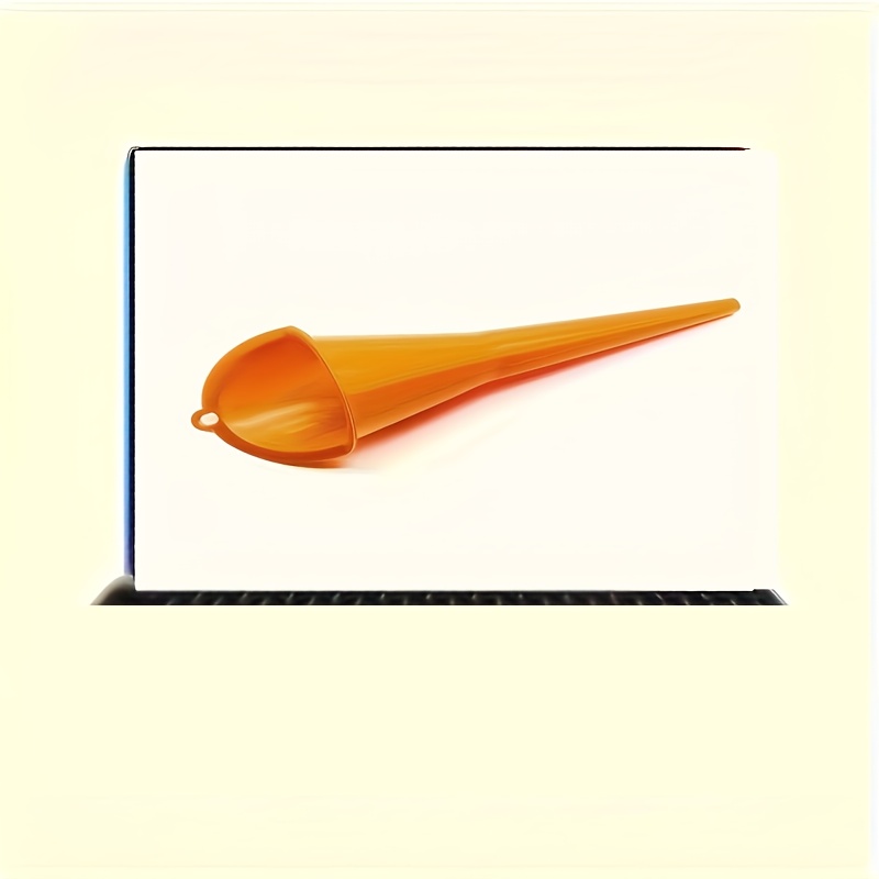 Image of [1 Plastic Anti-spill Fuel Funnel Nozzle], Leak-proof Liquid Transfer Accessory With Long Spout - Automotive Motorcycle Fuel Filling Tool