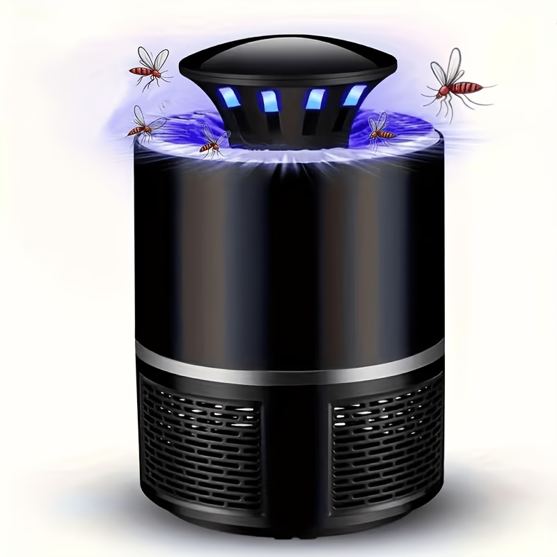 Photocatalytic Killer Lamp, -in Indoor Bug Trap, Dual-use Safe Insect Zapper For Home And Yard Summer Use