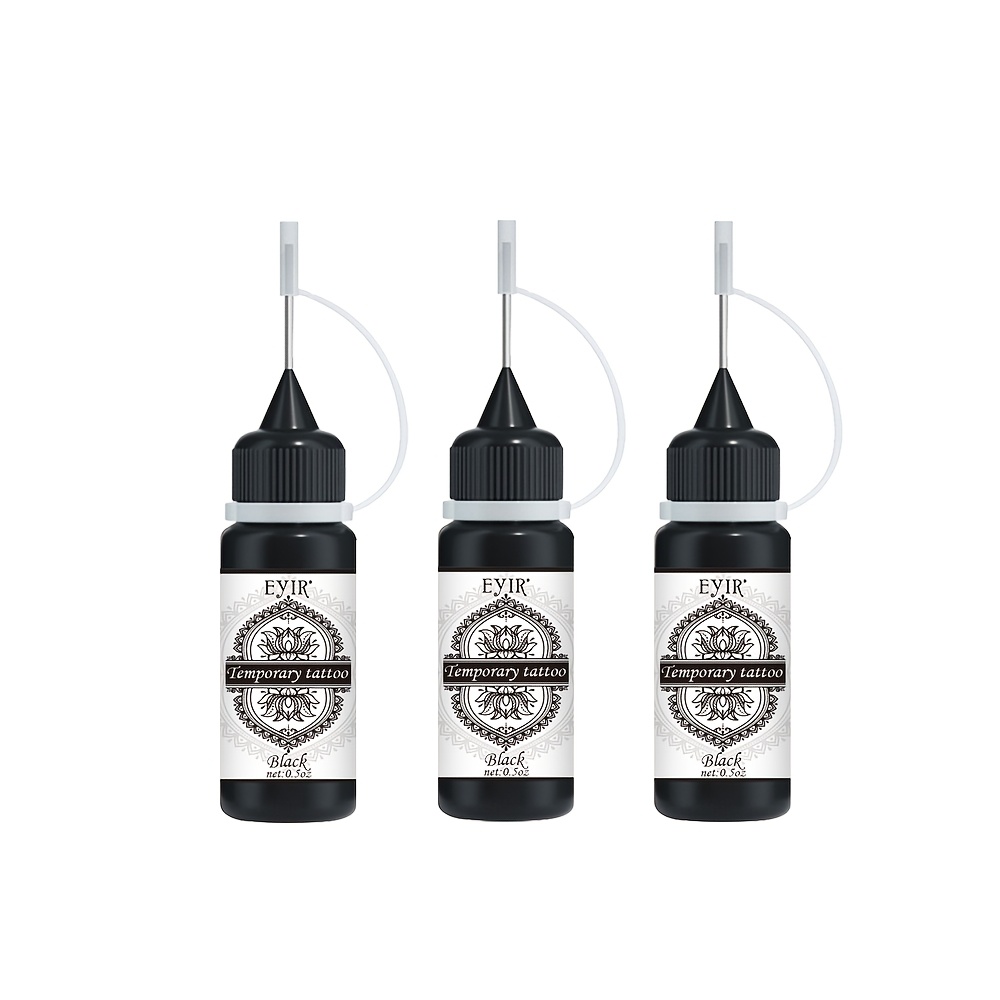 Black Tattoo Paste - Waterproof and Long-Lasting