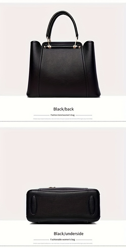 RAMBOROO Women' Large Capacity Elegant Handbag with Adjustable Crossbody/Top Handle Strap - Professional Bag Suitable for Commuting, Travel, Business & Everyday Use - //