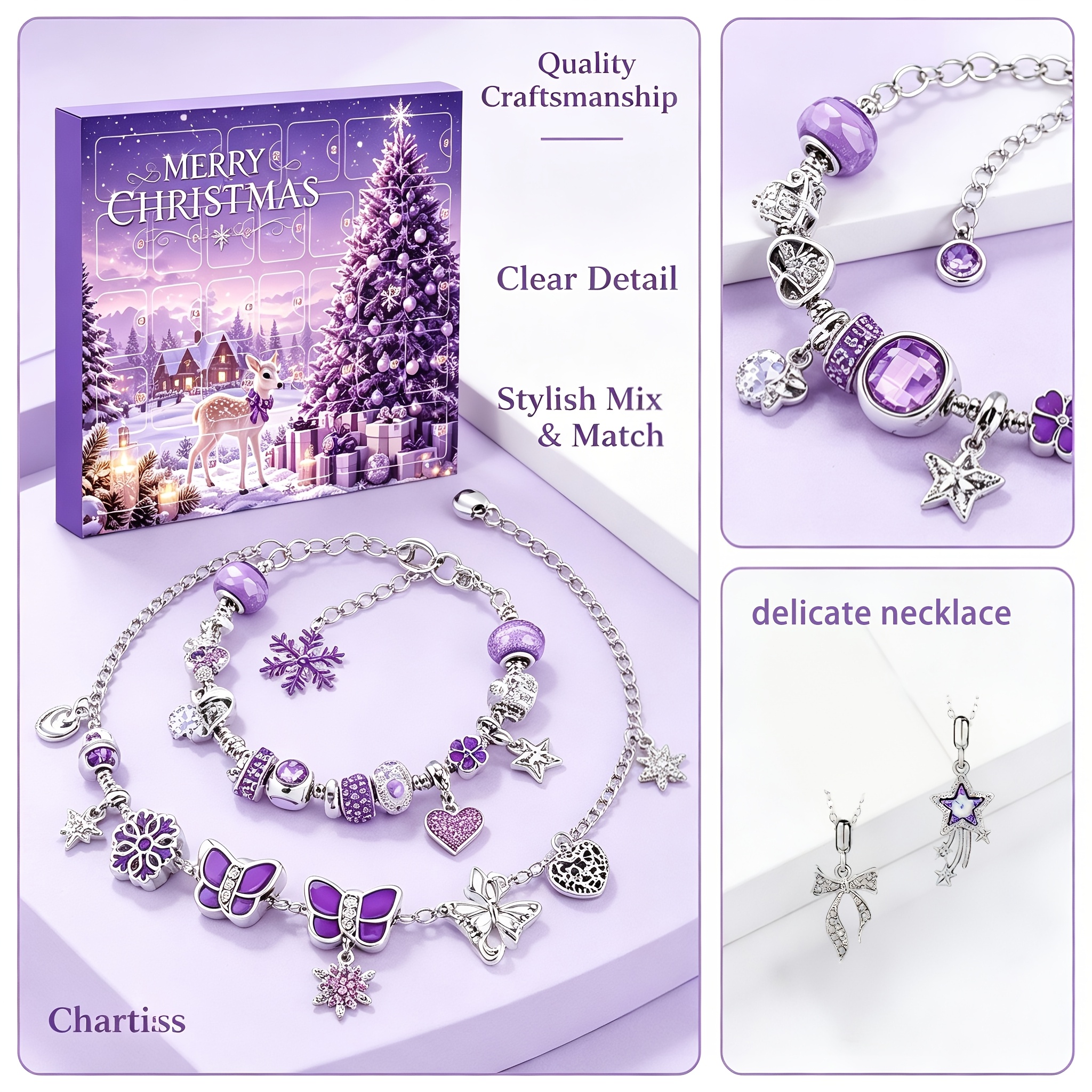 2026 New Christmas Countdown Calendar Ornament Gift