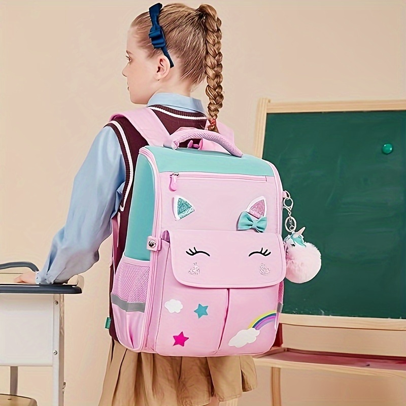 

Backpacks For School Princess Bowknot Kids Bookbags Boys Dinosaur Backpack