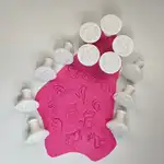 12件套森林动物印章和切割器套装,DIY手工项目理想之选,万圣节与生日礼物佳选,用于制作陶瓷与陶艺的粘土印章
