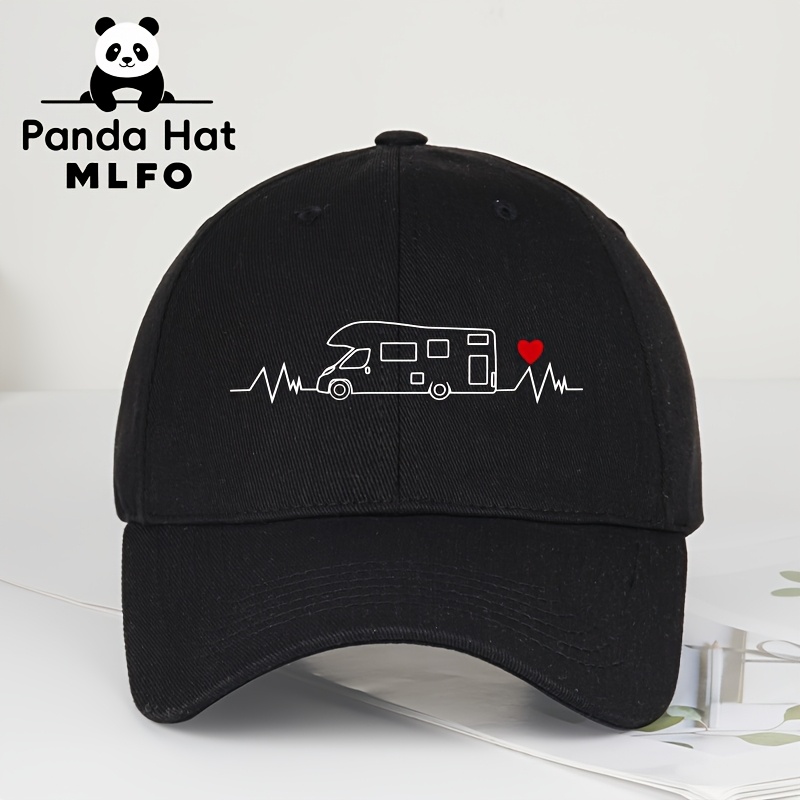 E-shop 2025 Neue Baseball Cap Trend Auto Muster Druck Kappe Leichte Atmungsaktive Verstellbare Sonnenhut für Männer und Frauen Geeignet für Lässige