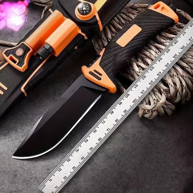 

Multifunctional Outdoor Knife Carry Knife High Hardness Sharp Knife Wilderness Camping Knife Wilderness Camping Hiking Knife