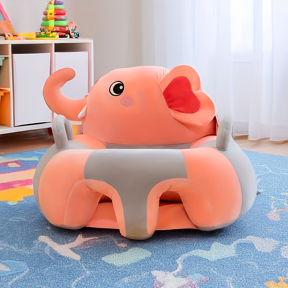 Baby Armchairs in Various Styles and Colors, Animal-shaped Baby Learning Seats with Fillings, Plush and Soft Sofa Chairs for Infants and Toddlers, Sitting Practice Cushions, Sitting Practice Backrest Seats, Sofa Backrest Chairs