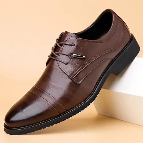 brown high top dress shoes Classic Pointed Toe Brown Mens Dress Shoes Plus Size 46 Suedes Leather Casual Shoes Men Comfort High-top Office Shoes Men Boots (Khaki D77, 40) : Amazon.ae: Fashion
