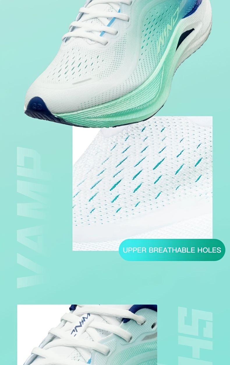 QIAOADAN Wind 2.0 WIND 2.0 Professional Marathon Racing Training Running Shoes Sports Sneakers Breathable Shock Absorbing Rebound BM23240298