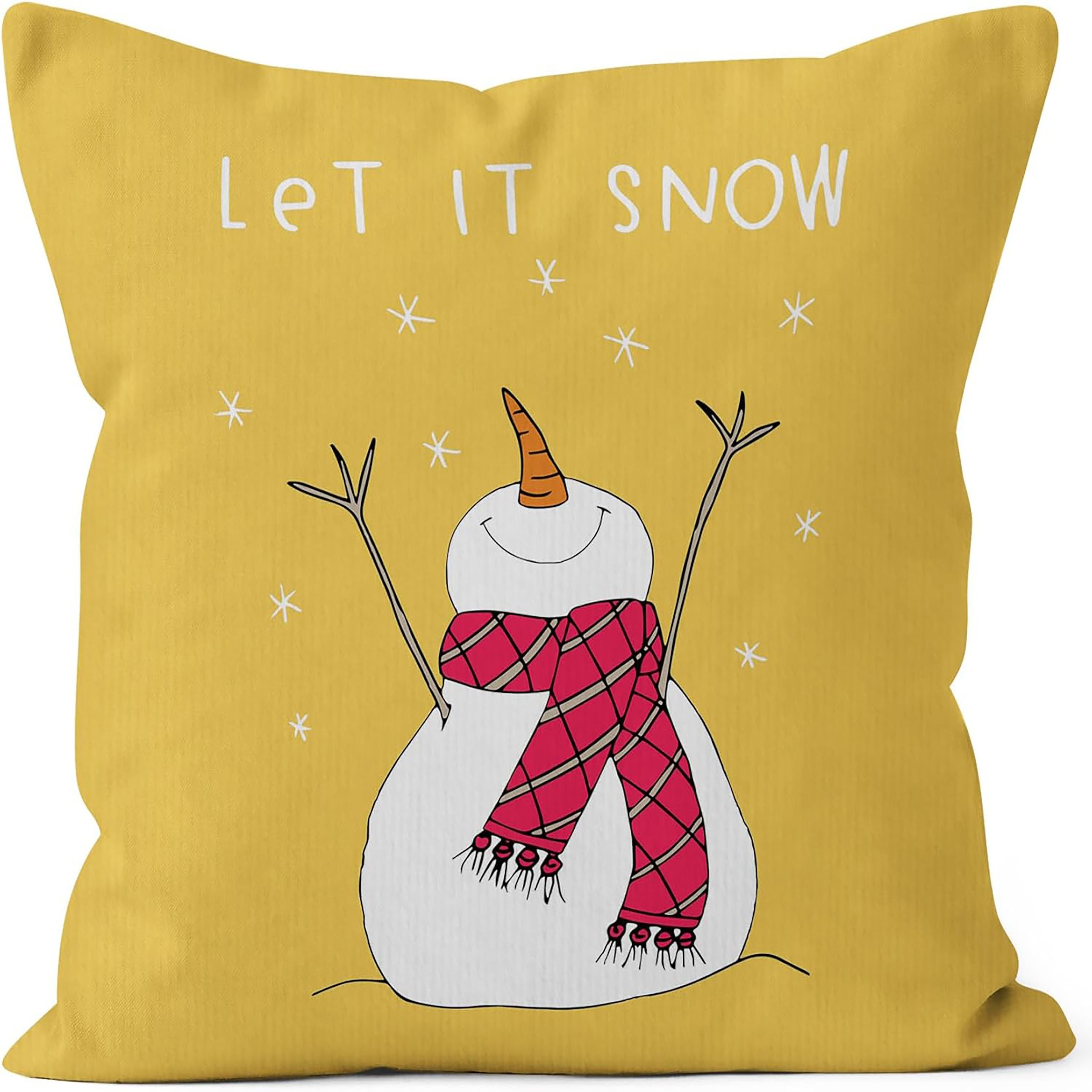 

Christmas Snowman Decorative Pillowcases - 16x16, 18x18, - , No , Polyester, , , , Suitable For Types