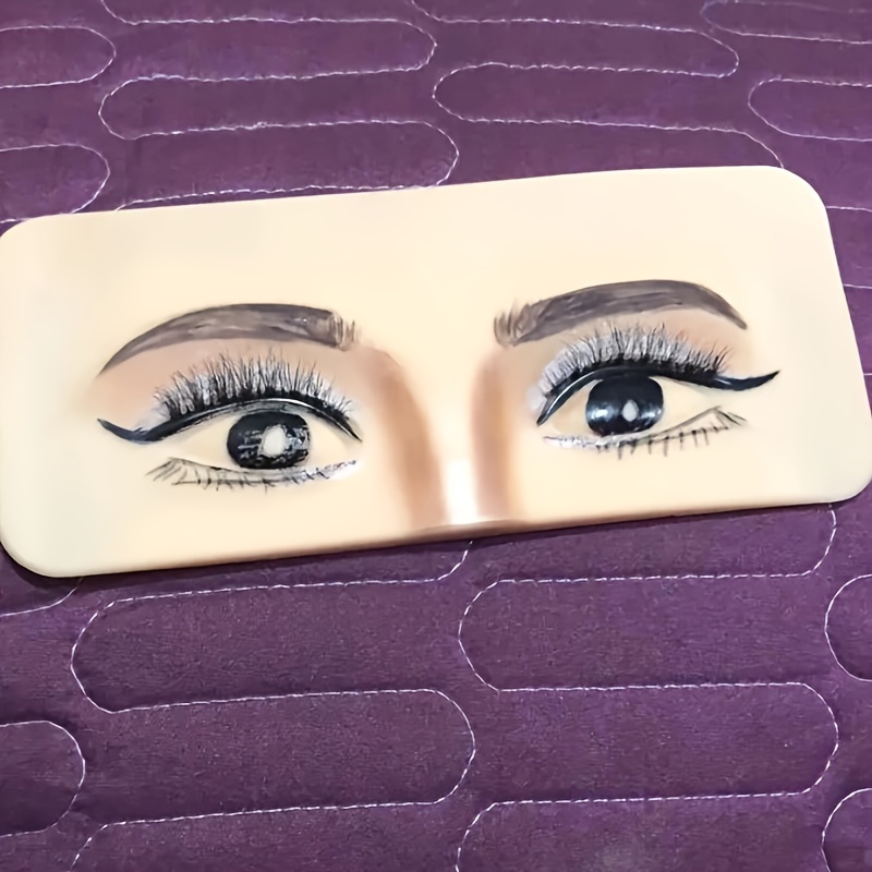 

Practice Makeup With Mannequin Head - Perfect For Eyebrow, Lash, And Eyelash Extensions - Improve Your Technique And Enhance Your Look