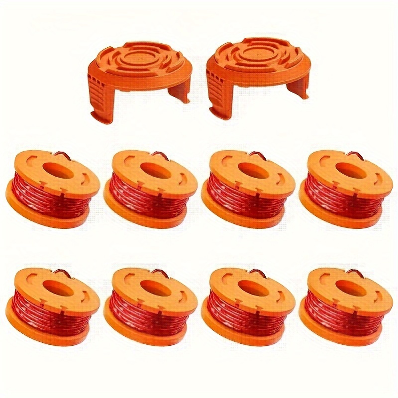 E-shop Die Trimmer-Spulenleine ist kompatibel mit Worx (WA0010) und ist eine Ersatzspulenleine für Trimmer, mit einer Länge von 0,07 Zoll (ca. 0,2 cm),