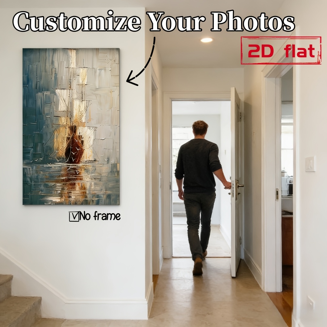 TEMU 2d Flat, Large-sized Entryway Decorative Paintings In Any Styleâabstract, Artistic, Or Photo Wall Artâsuitable For Living Rooms, Sofa Accent