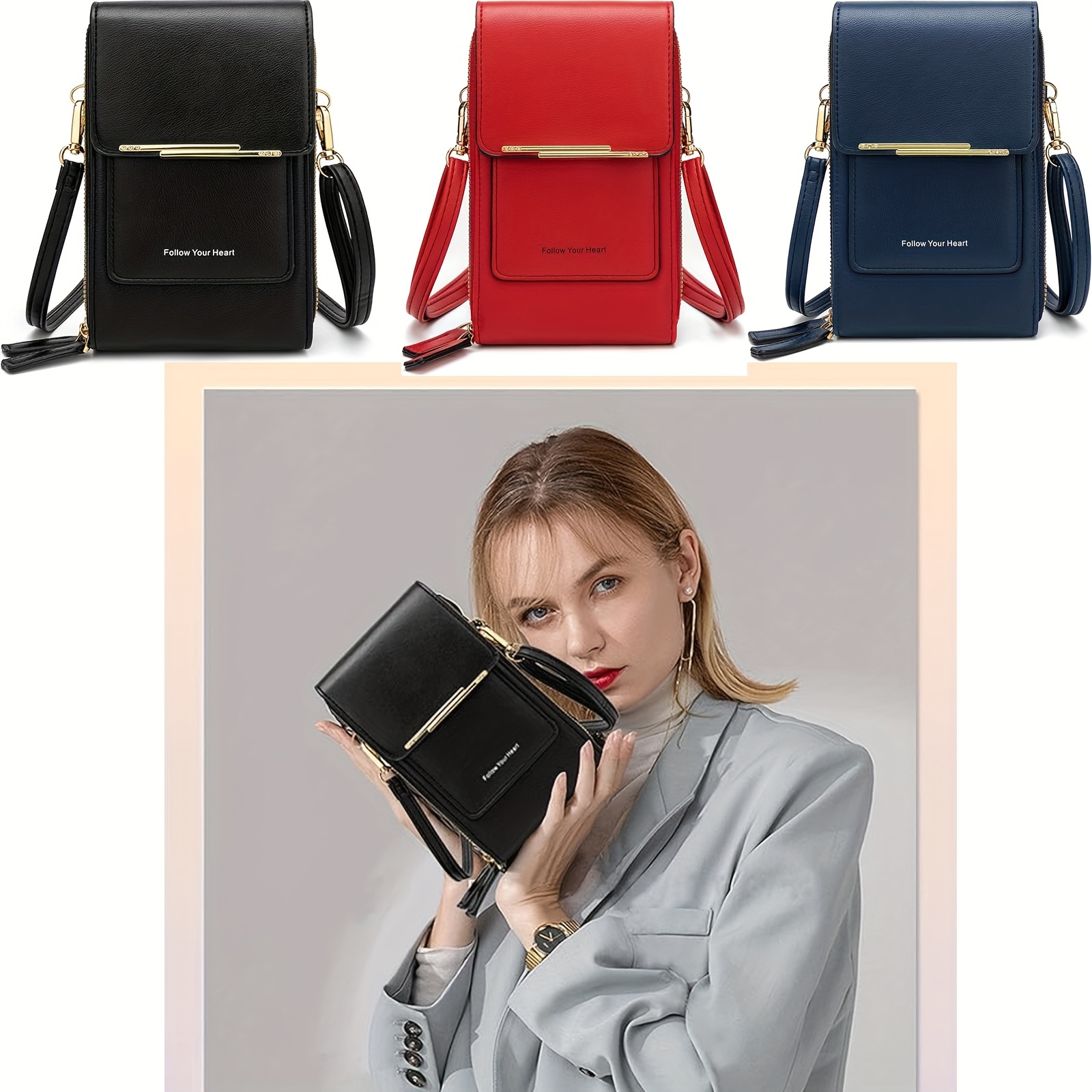 

A 's Handbag And Phone , -compartment , For Phone Bag