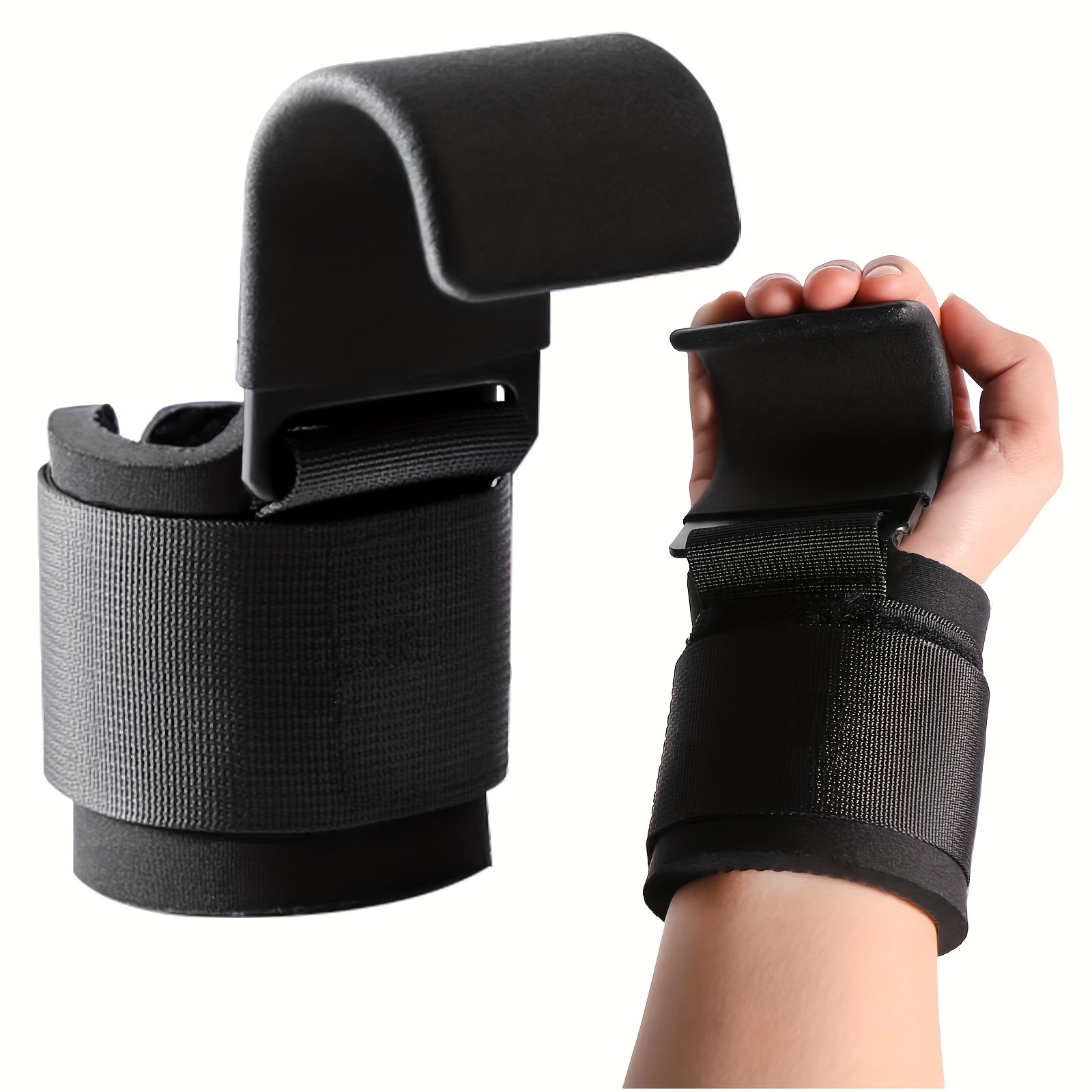 

1pc Weight Lifting Training Hand Protector With Wrist Strap, Hand-bar Wrist Strap, Gym Sports , Powerlifting Glove