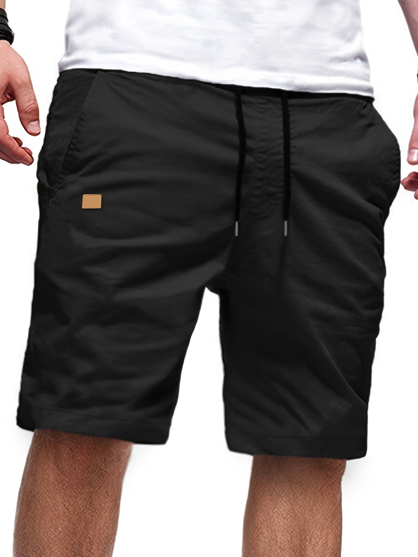 shorts casuales verano hombres estilo hip hop cintura Temu Peru