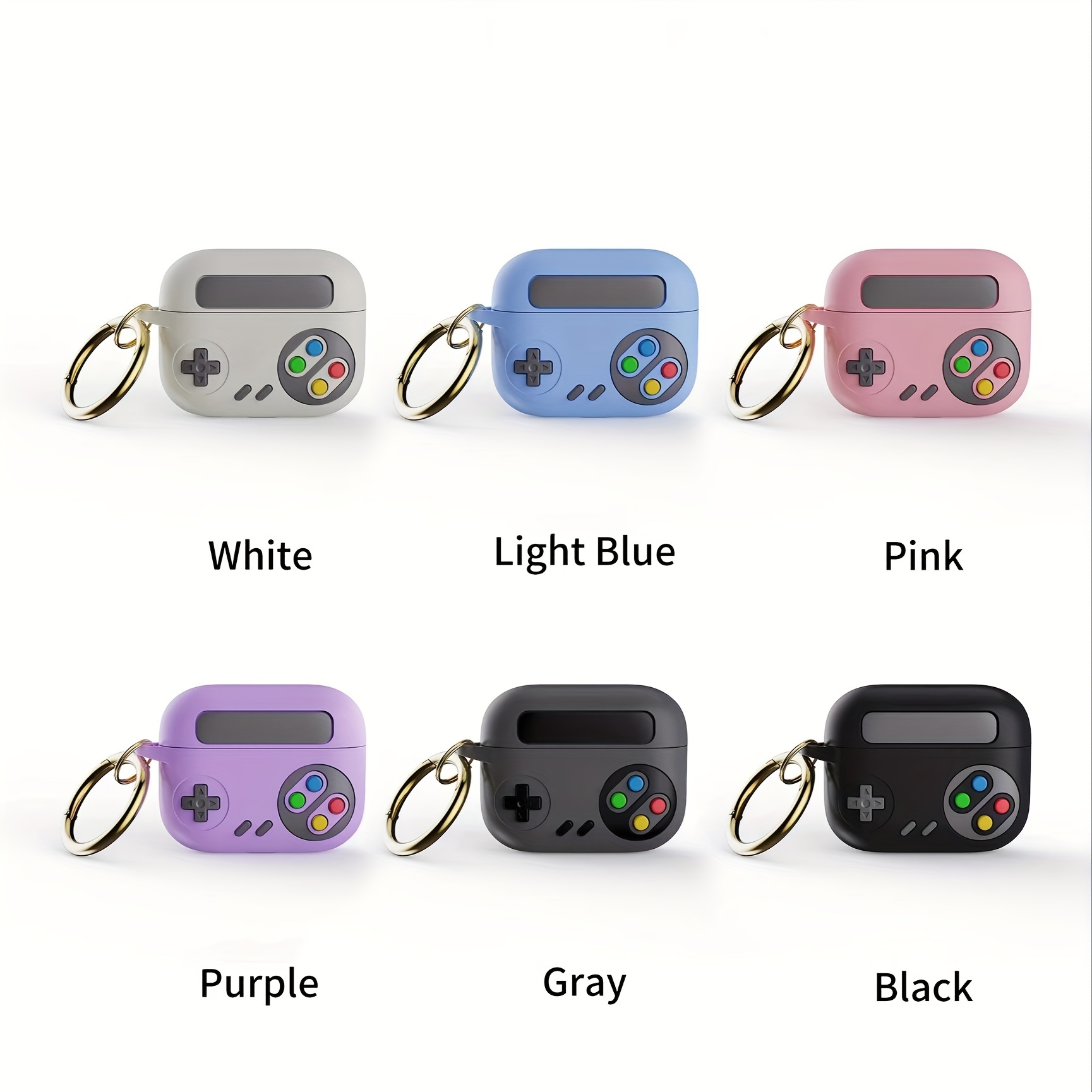 

Retro Gamepad Silicone Case For Airpods 1/2/3/pro/pro2 - Protective Earphone Cover With Easy Access Design, Cute Gift Idea