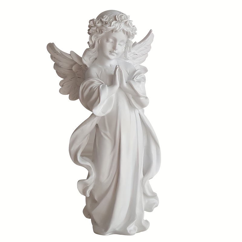 1pc Creative Girl Statue Ornament, Home Decor For Living Room, Bookshelf Decoration, Resin Craft Sculpture