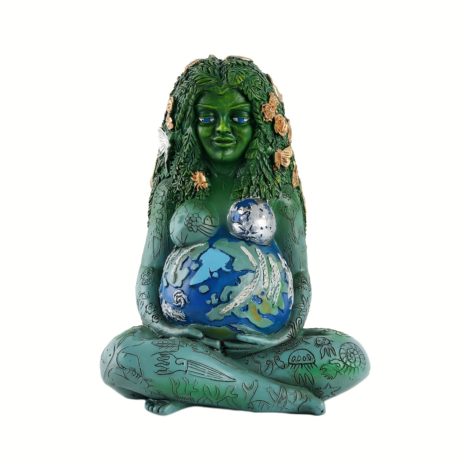 Oggetti decorativi Figurine Guarigione del chakra Meditazione Madre Terra  Statue d'arte Millennia